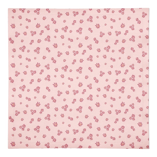 Daisy Pattern Cotton Twill Napkin